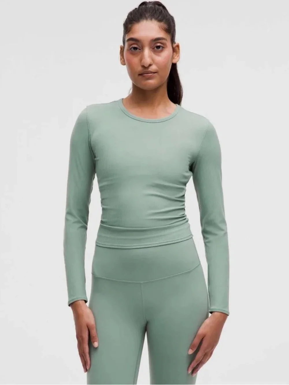 Lululemon All It Takes Back-Twist Ribbed Long Sleeve